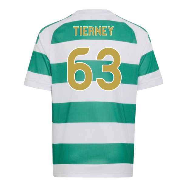 2026-2027 Celtic Home Shirt (Kids) (Tierney 63) — Buy Now