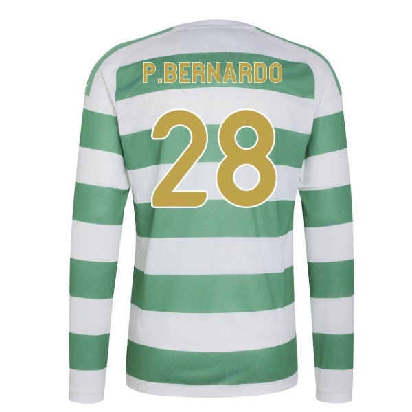 2026-2027 Celtic Long Sleeve Home Shirt (P.Bernardo 28) — Shop Now