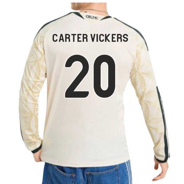 2026-2027 Celtic Long Sleeved Third Shirt (Carter Vickers 20) — Shop Now