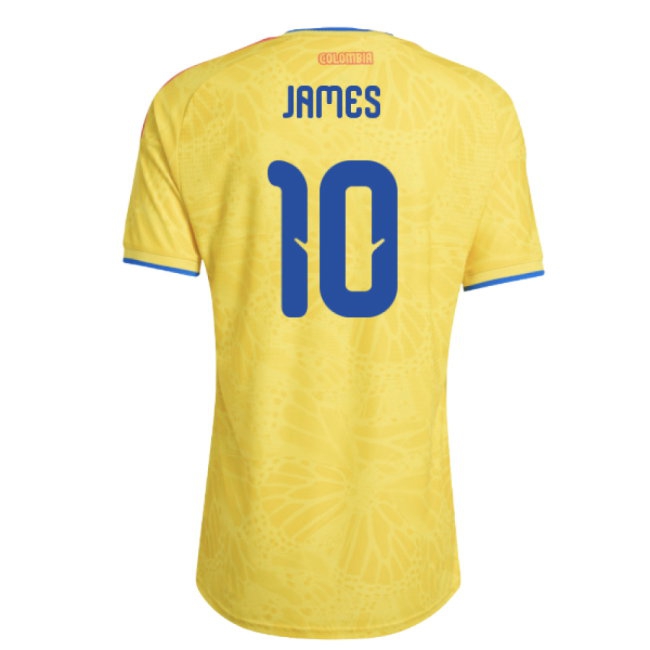 2026-2027 Colombia Player Version Home Shirt (James 10) — Buy Now