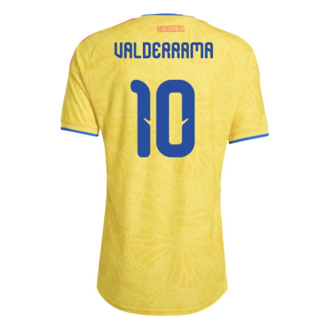 2026-2027 Colombia Player Version Home Shirt (Valderrama 10) — Buy Online