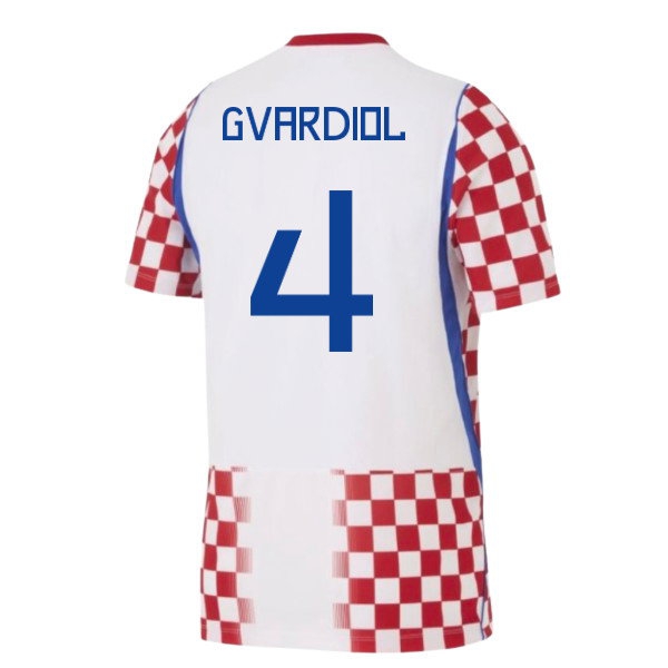 2026-2027 Croatia Home Shirt (Gvardiol 4) — Shop Now