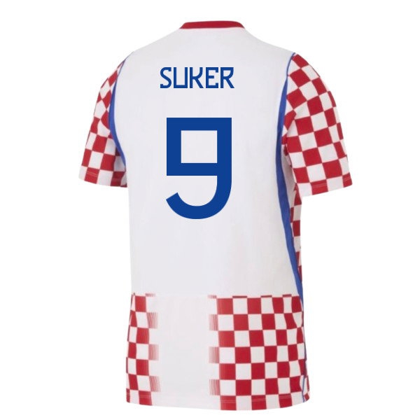 2026-2027 Croatia Home Shirt (Suker 9) — Buy Now