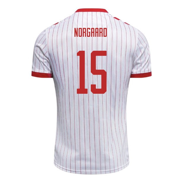 2026-2027 Denmark Away Shirt (Norgaard 15) — Shop Now