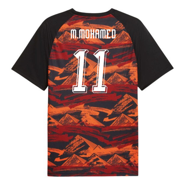 2026-2027 Egypt Warm Up Jersey (Black) (M.Mohamed 11) — Shop Now