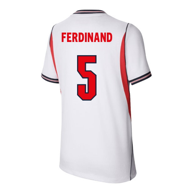 2026-2027 England Home Shirt (Kids) (Ferdinand 5) — Buy Online