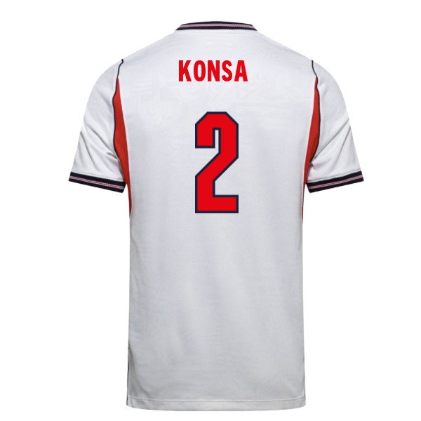 2026-2027 England Home Shirt (Konsa 2) — Buy Now