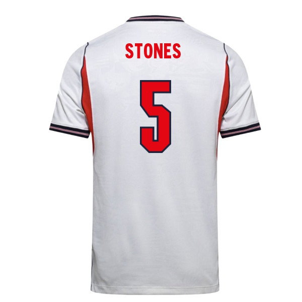 2026-2027 England Home Shirt (Stones 5) — Shop Online