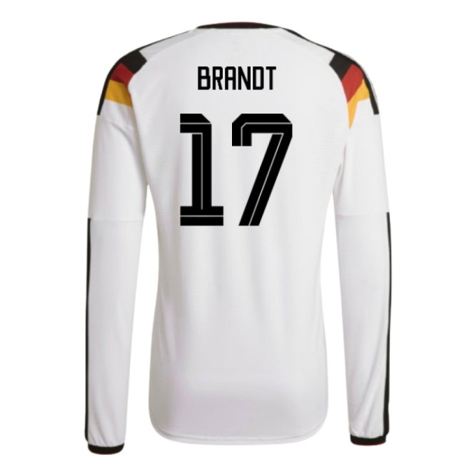 2026-2027 Germany Player Version Long Sleeve Home Shirt (Brandt 17) — Shop Online