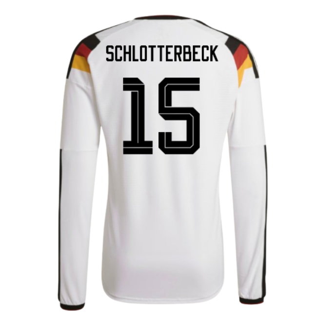 2026-2027 Germany Player Version Long Sleeve Home Shirt (Schlotterbeck 15) — Buy Online