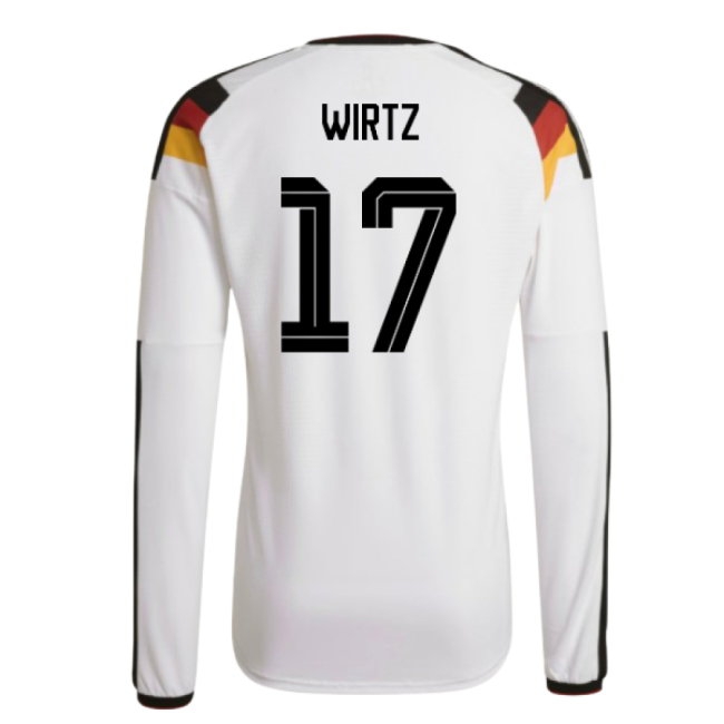 2026-2027 Germany Player Version Long Sleeve Home Shirt (Wirtz 17) — Buy Now