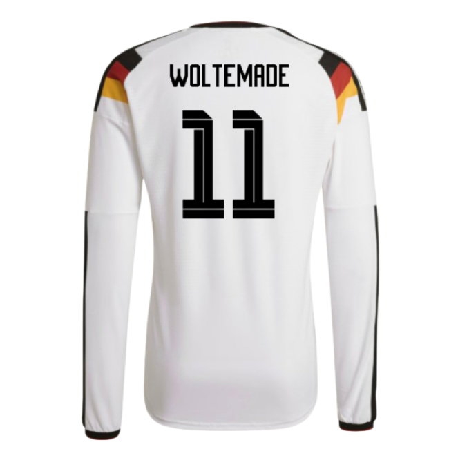 2026-2027 Germany Player Version Long Sleeve Home Shirt (Woltemade 11) — Buy Online