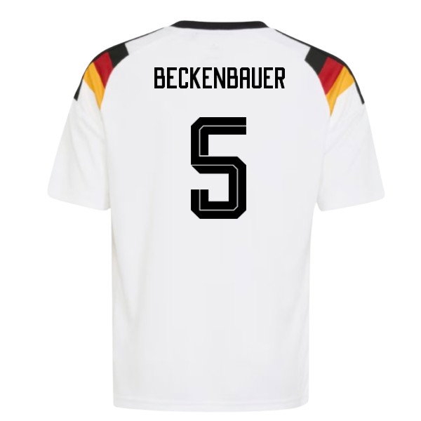 2026-2027 Germany Home Fan Jersey (Kids) (Beckenbauer 5) — Buy Online
