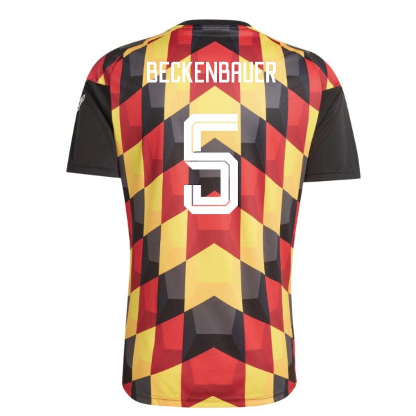 2026-2027 Germany Home Pre-Match Shirt (Black) (Beckenbauer 5) — Shop Online