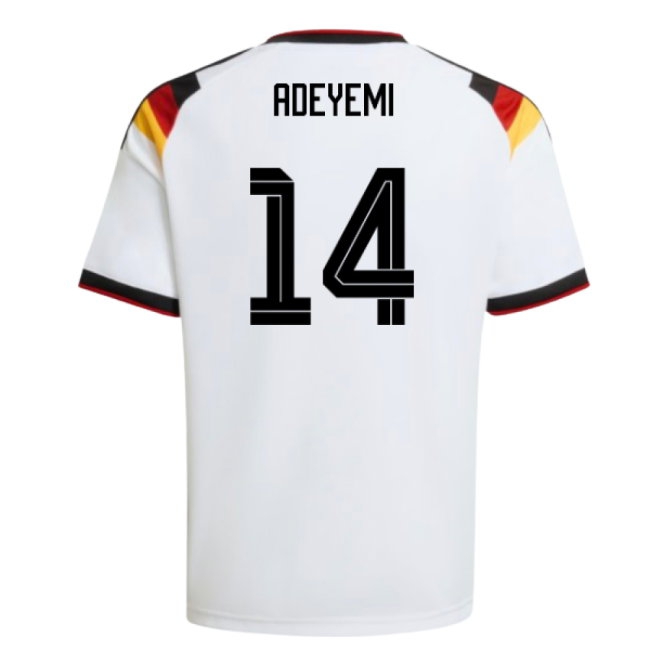 2026-2027 Germany Home Shirt (Kids) (Adeyemi 14) — Buy Now