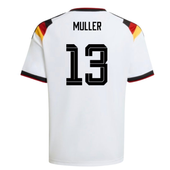 2026-2027 Germany Home Shirt (Kids) (Muller 13) — Shop Online
