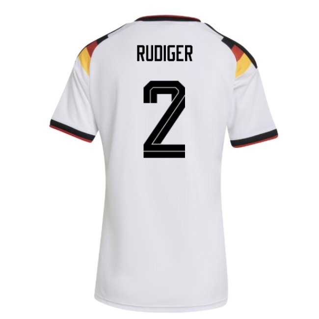 2026-2027 Germany Home Shirt (Womens) (Rudiger 2) — Buy Now