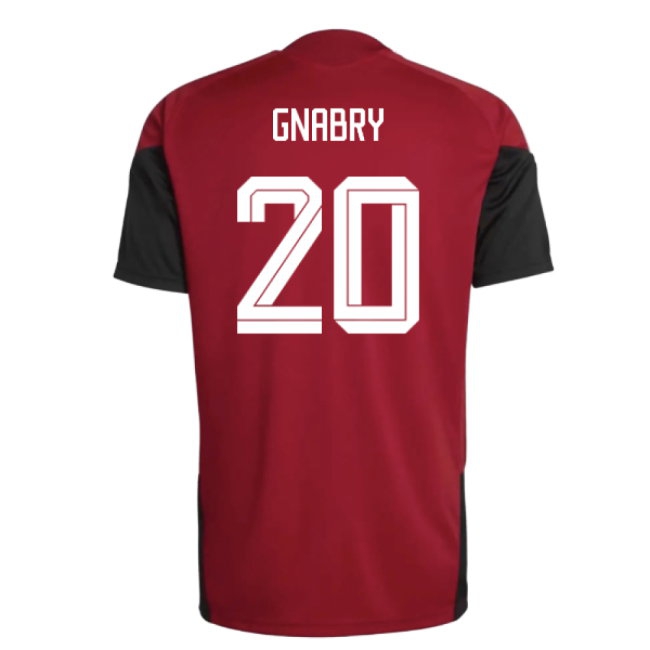 2026-2027 Germany Training Jersey (Red) (Gnabry 20) — Buy Online