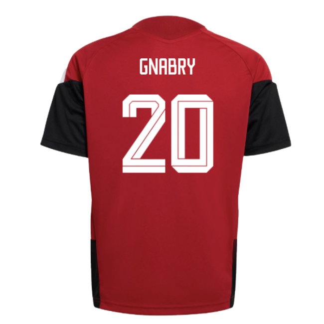 2026-2027 Germany Training Jersey (Red) - Kids (Gnabry 20) — Buy Now