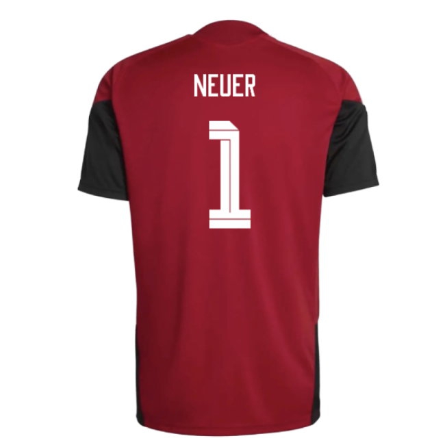 2026-2027 Germany Training Jersey (Red) (Neuer 1) — Buy Online