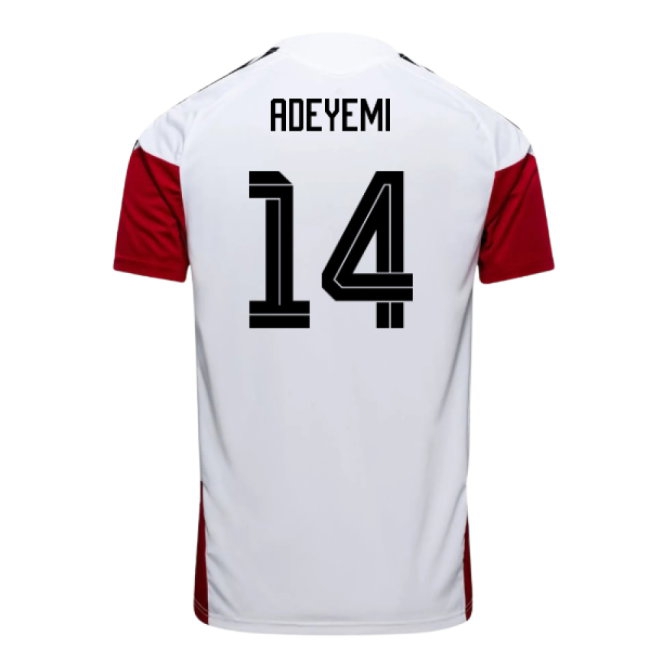 2026-2027 Germany Training Jersey (White) (Adeyemi 14) — Buy Online