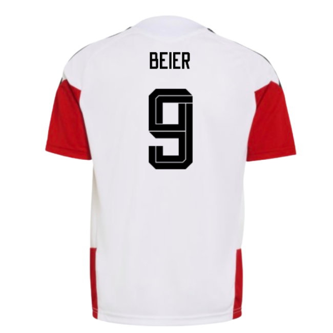2026-2027 Germany Training Jersey (White) - Kids (Beier 9) — Shop Now