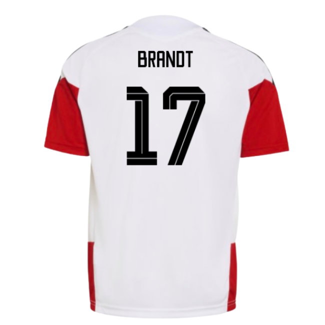 2026-2027 Germany Training Jersey (White) - Kids (Brandt 17) — Buy Now