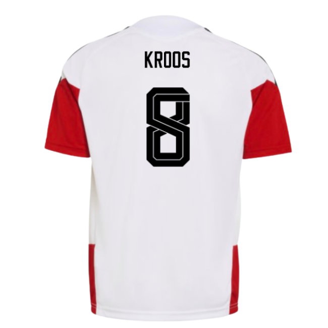 2026-2027 Germany Training Jersey (White) - Kids (Kroos 8) — Buy Now