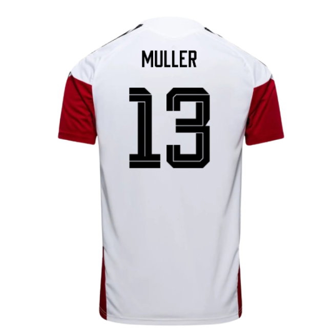 2026-2027 Germany Training Jersey (White) (Muller 13) — Buy Now