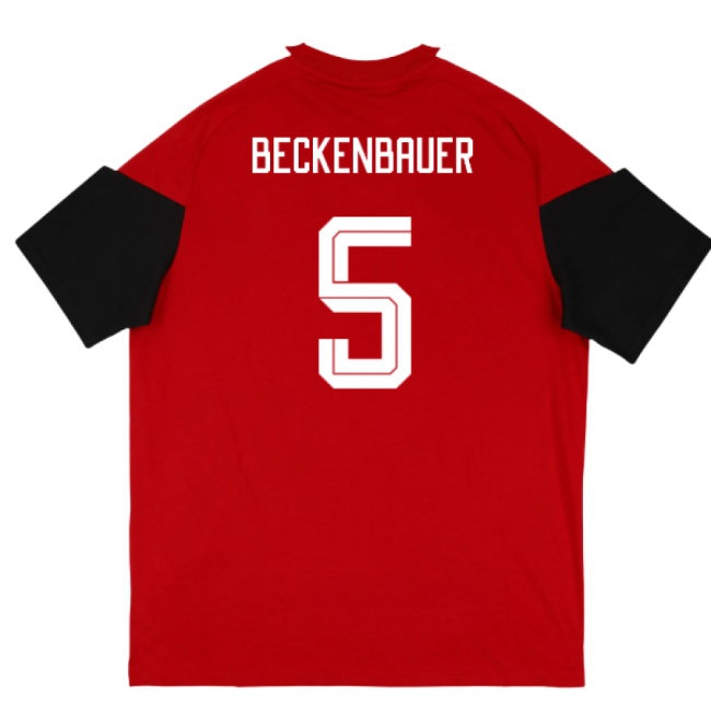 2026-2027 Germany Training Tee (Red) (Beckenbauer 5) — Buy Now