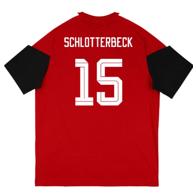2026-2027 Germany Training Tee (Red) (Schlotterbeck 15) — Shop Online