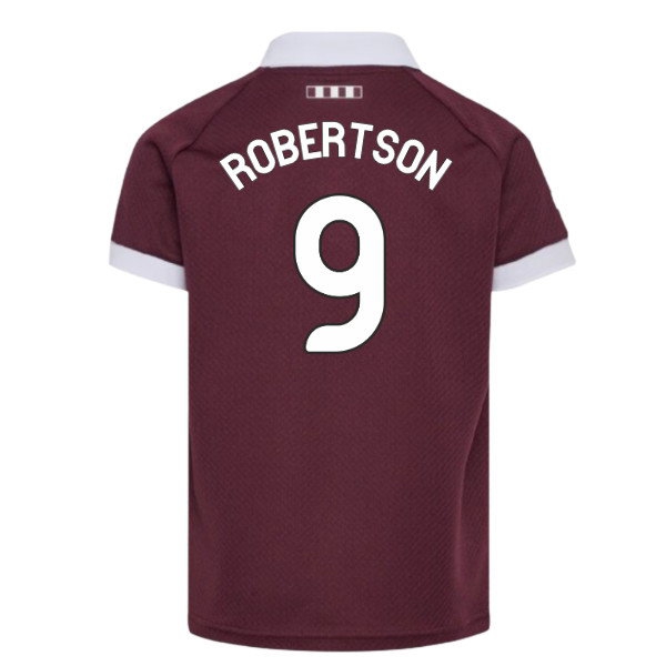 2026-2027 Hearts Home Shirt (Kids) (Robertson 9) — Buy Now