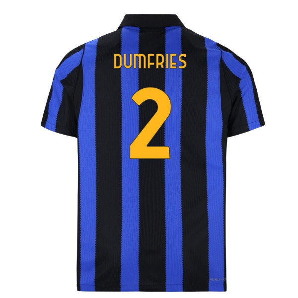 2026-2027 Inter Milan Aero-Fit Player Version Home Shirt (Dumfries 2) — Buy Online