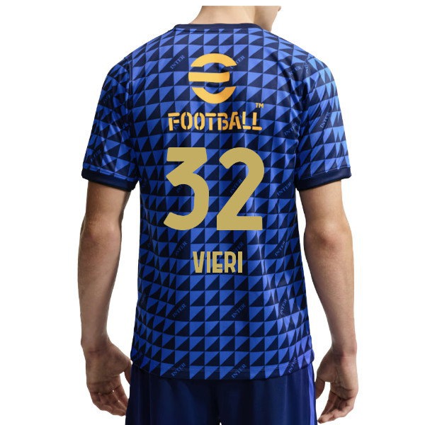 2026-2027 Inter Milan Pre-Match Shirt (Blue) (Vieri 32) — Buy Now