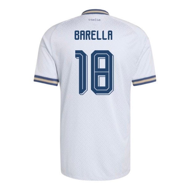 2026-2027 Italy Player Version Away Shirt (Barella 18) — Buy Online
