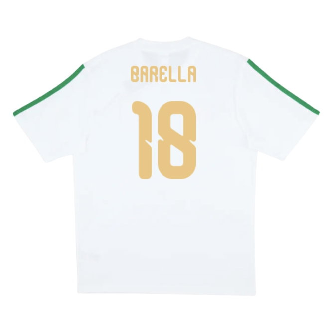 2026-2027 Italy DNA Tee (White) (Barella 18) — Buy Online