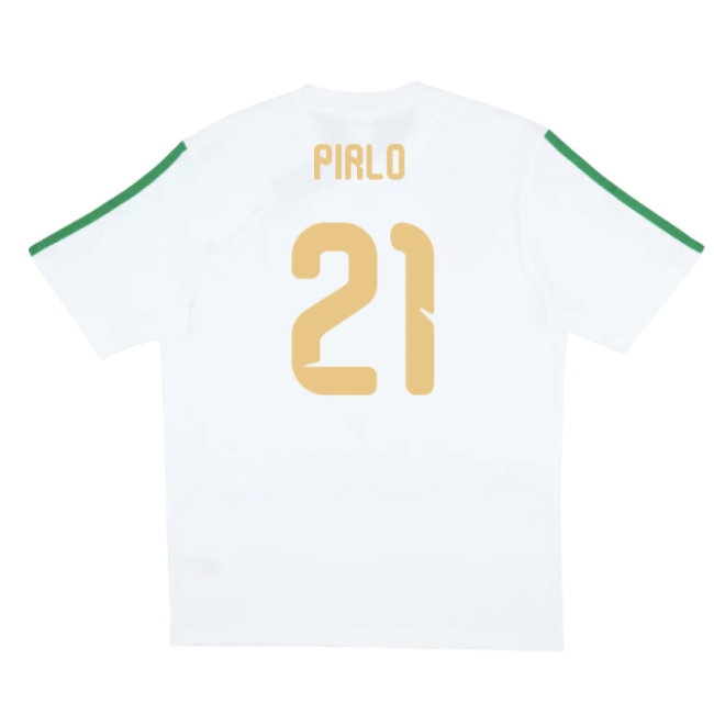 2026-2027 Italy DNA Tee (White) (Pirlo 21) — Shop Online