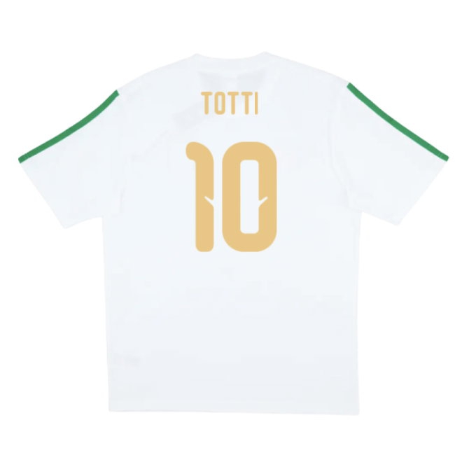 2026-2027 Italy DNA Tee (White) (Totti 10) — Shop Now
