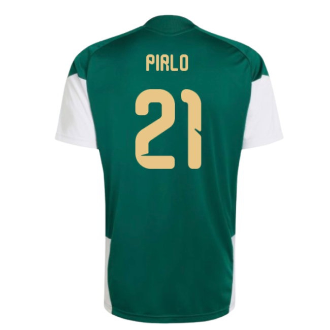 2026-2027 Italy Training Jersey (Green) (Pirlo 21) — Buy Online