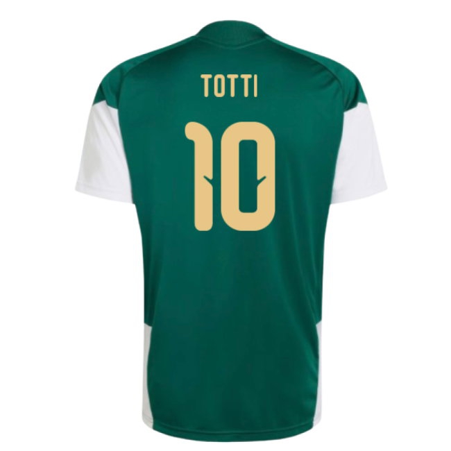 2026-2027 Italy Training Jersey (Green) (Totti 10) — Shop Online