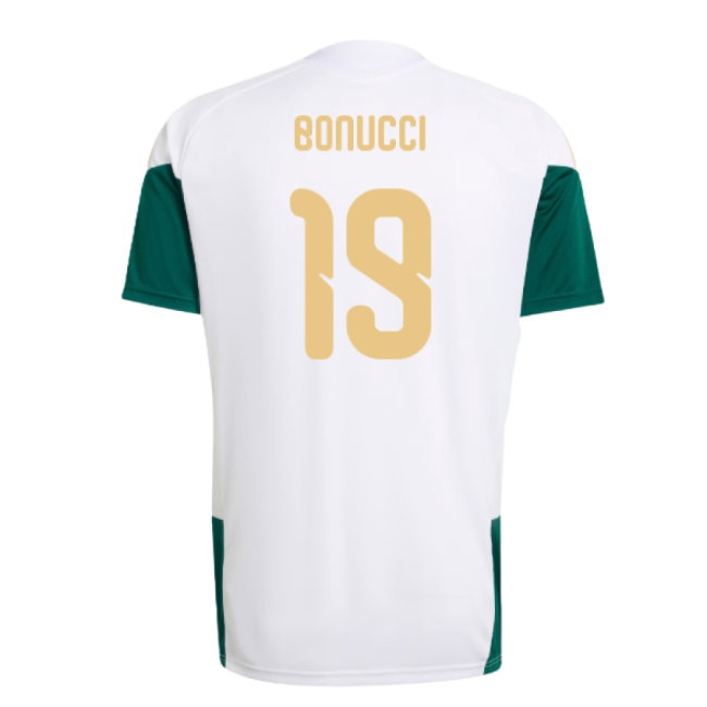 2026-2027 Italy Training Jersey (White) (Bonucci 19) — Buy Now