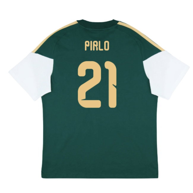 2026-2027 Italy Training Tee (Green) (Pirlo 21) — Buy Now