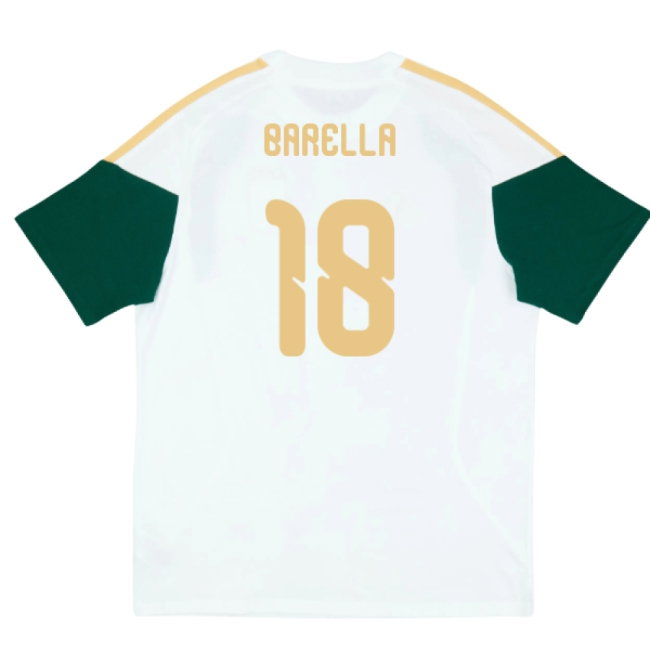 2026-2027 Italy Training Tee (White) (Barella 18) — Shop Online