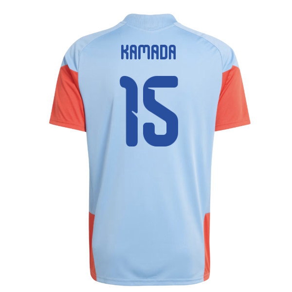 2026-2027 Japan Training Shirt (Blue) (Kamada 15) — Shop Online