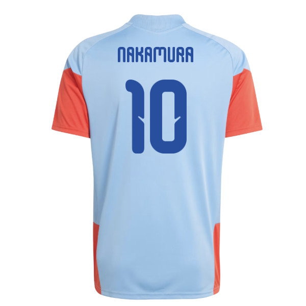 2026-2027 Japan Training Shirt (Blue) (Nakamura 10) — Buy Now