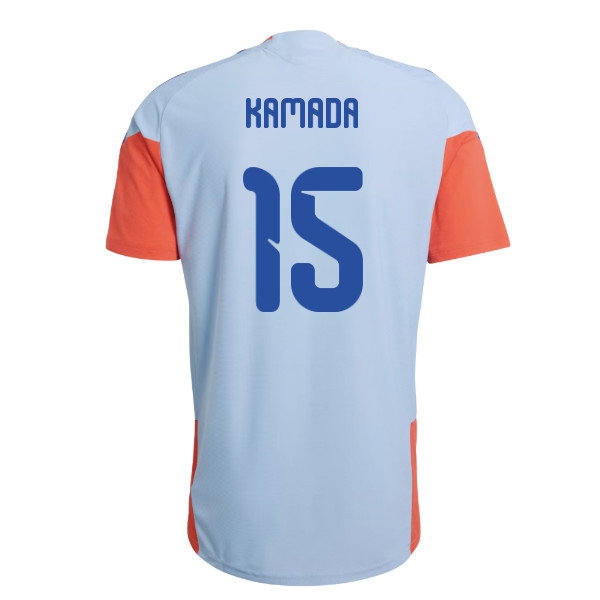 2026-2027 Japan WC26 Pro Training Shirt (Ash Blue) (Kamada 15) — Buy Online