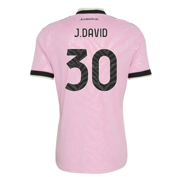 2026-2027 Juventus Away Shirt (J.David 30) — Shop Online