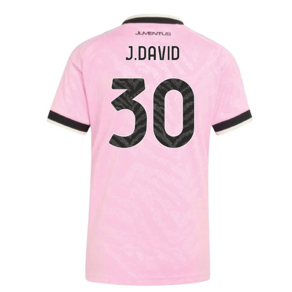 2026-2027 Juventus Away Shirt (Womens) (J.David 30) — Shop Now