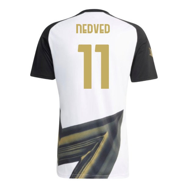 2026-2027 Juventus Pre-Match Shirt (White) (Nedved 11) — Shop Online