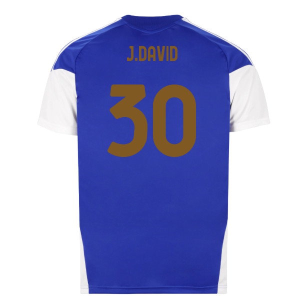 2026-2027 Juventus Training Jersey (Bold Blue) (J.David 30) — Shop Online